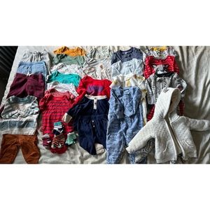 Bundle of Baby Boy Clothes